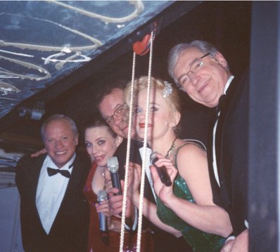 Loa Falkman, Anna-Maria, Lasse Berghagen, Sissela Kyle och Magnus Härenstam
